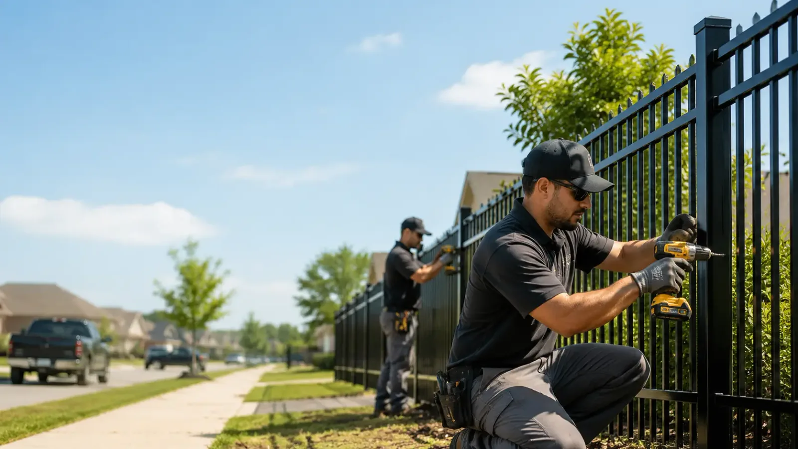 Metal Fence Installation in Topeka, IL
